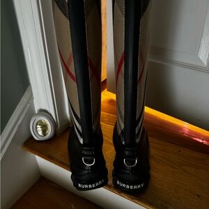 Authentic Burberry boots